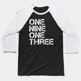 Delta 1913 One Nine Sigma One Three Theta Baseball T-Shirt